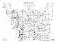 Monona County Map, Crawford County 1990